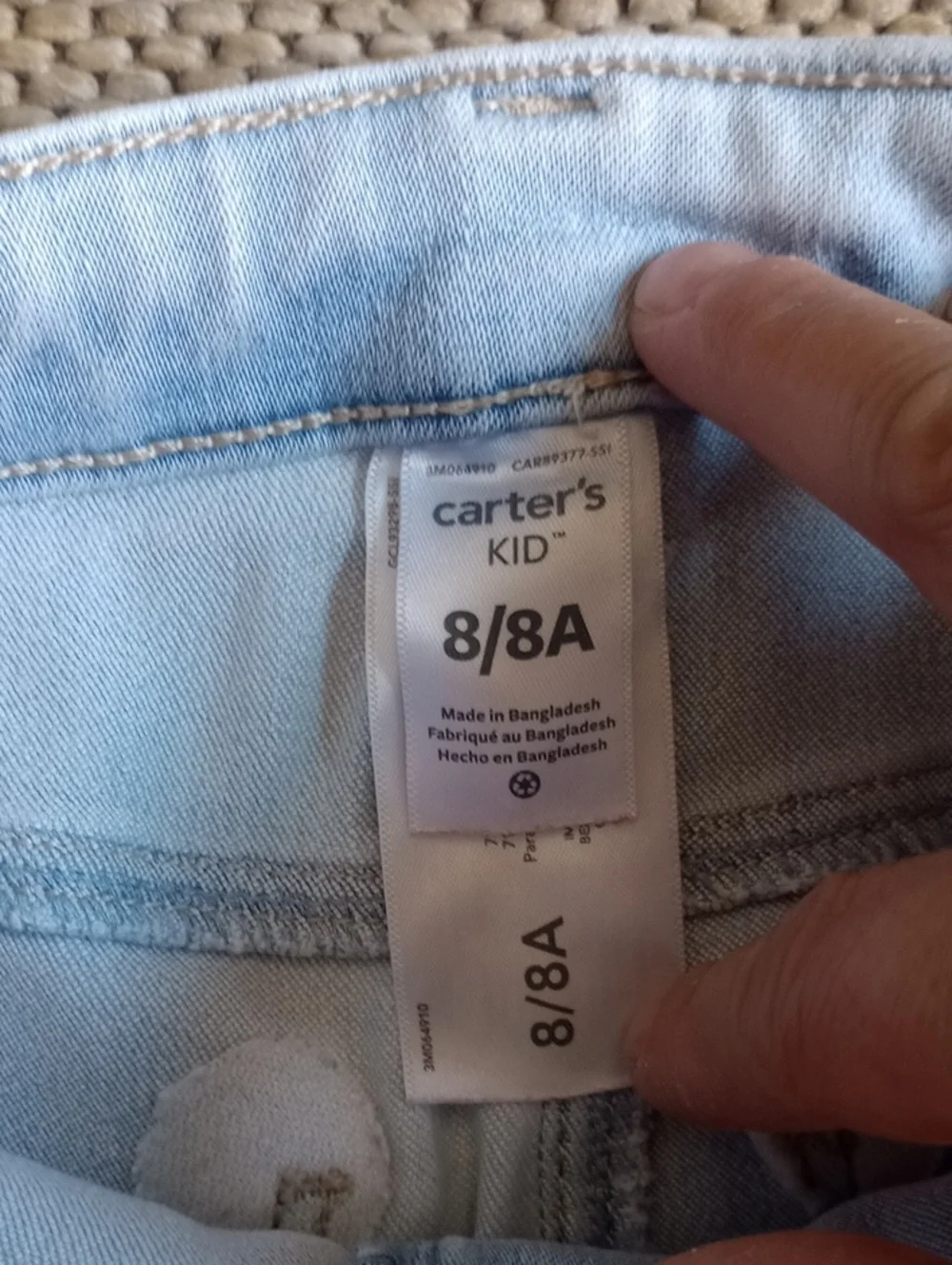 Carter's Light Blue Skinny Jeans